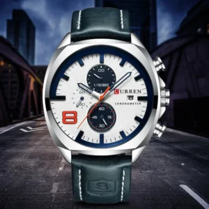 Curren 8324 Man Quartz Watches Wholesale Clock Montre Pour Hommes Top Luxury Casual Date Chronograph Male Wrist Watches