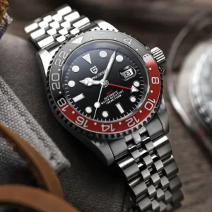 PAGANI DESIGN V3 Version GMT Watches Men’s Luxury Sapphire Automatic Mechanical Watch 40MM Stainless Steel Waterproof Watch