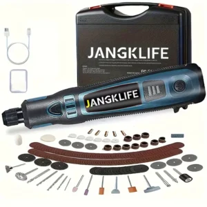 JANGKLIFE USB Cordless Rotary Tool Kit Woodworking Engraving Pen DIY For Jewelry Metal Glass Mini Wireless Drill