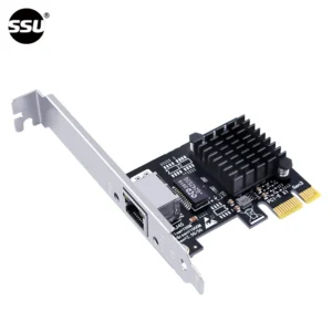 Computer 5G wired network card Ethernet 5Gbps desktop PCI-E x1 to 5G network adapter 5000Mbps, suitable for Windows 10/11